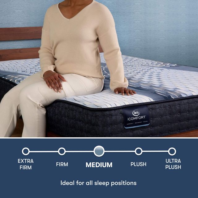 Serta® iComfort® Iona 13" Memory Foam Medium Tight Top Queen Mattress-8