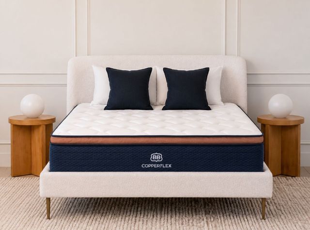 Brooklyn Bedding Copperflex® Pro 14" Hybrid Firm Euro Top California King Mattress in a Box-1