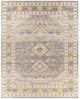 Surya City Light Cream/Light Gray/Mustard 4'x6' Area Rug-1