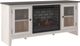 Signature Design by Ashley® Dorrinson Two-tone 60" TV Stand with Electric Fireplace-0