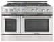 Capital Cooking™ Grand Chef 48" Stainless Steel Open Burner Pro Style Gas Range with Grill-0