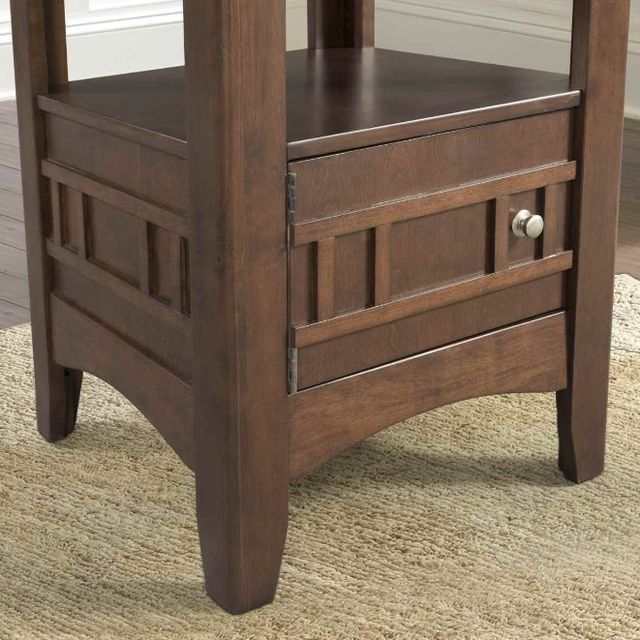 Elements International Max Cherry Pub Table-6