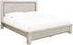 International Furniture Direct Golden Loft Gray Queen Panel Bed-0