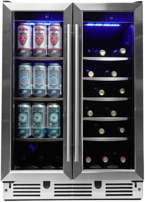 Danby 24" 5.1 Cu. Ft. Stainless Steel Built In Beverage Center Danby 24" 5.1 Cu. Ft. Stainless Steel Built In Beverage Center
