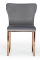 VIG Furniture Modrest Chadwick Gray/Velvet Dining Chair-1