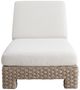 Bernhardt Trieste Bernhardt Exteriors Pampas/White Fabric/Wicker Outdoor Chaise-1