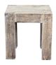 Classic Home Giza Antique White End Table-1