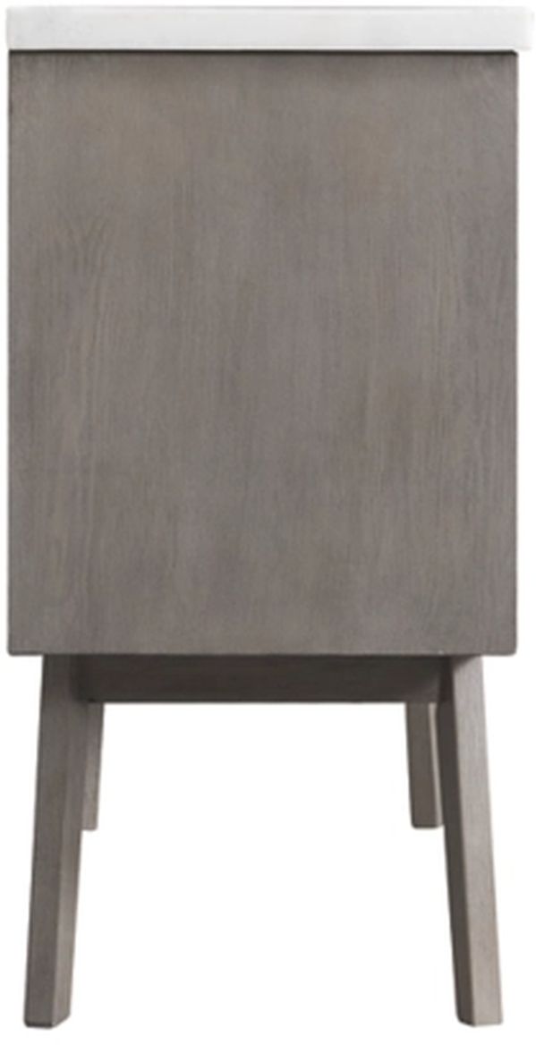 Ashley® Ronstyne Grayish Brown/White Dining Server-3