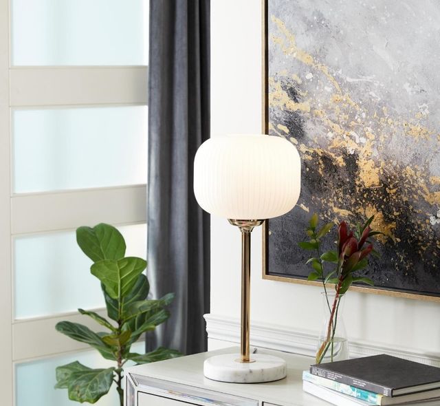 Deco Marche White Table Lamp-3