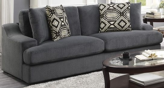 Mazin Furniture Orofino Gray Sofa-2