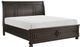 Mazin Furniture Begonia Grayish Brown Eastern King Bed-1