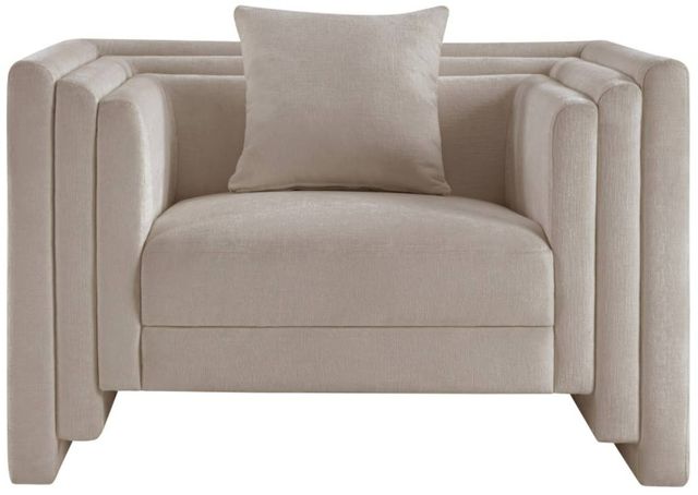 Meridian Furniture Everett Beige Accent Chair-1