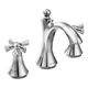 Moen® Wynford Chrome Two-Handle High Arc Bathroom Faucet-1