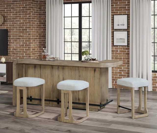 Bernards Pagosa Beige Counter Stool-1
