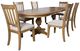 Jofran Inc. Brentwood 7-Piece Cascade Oak Dining Set-0