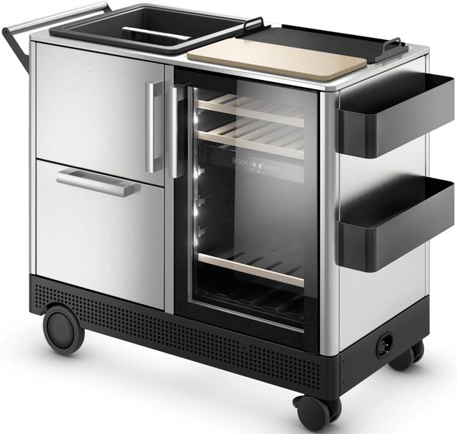 Dometic Mobar 550 Stainless Steel and Black Outdoor Mobile Beverage Center-1