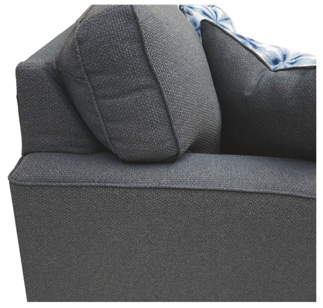 Benchcraft® Kiessel Nuvella® Steel Loveseat-4