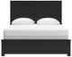 Signature Design by Ashley® Maribel Black Queen Panel Bed-1