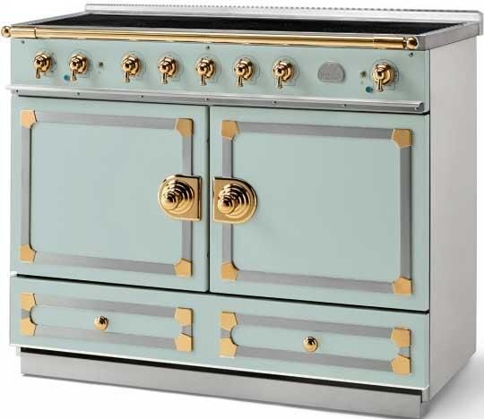 La Cornue CornuFé 110 43" Roquefort Induction Range-0