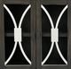 Vintage Furniture Carly 4-Door Console with Mirror-1