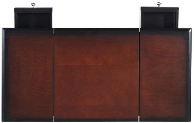Linon Camden 2-Piece Black Cherry Vanity Set-2