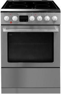 Danby® 24" Stainless Steel Slide In Electric Range