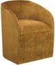 Crestview Athens 2-Piece Mustard Yellow Dining Chair Set-0