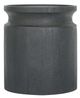 A & B Home Black Wooden Cylinder Side Table-0