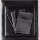 Olliix by Madison Park Essentials 6-Piece Black California King Satin Wrinkle-Free Luxurious Sheet Set-1