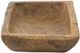 A & B Home Brown 16" Rectangular Teak Tray-2