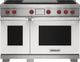 Wolf® 48" White Pro Style Dual Fuel Range-0