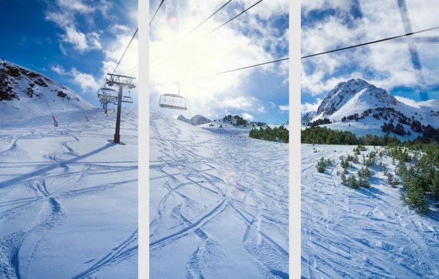 Classy Living Adventurous Alpine Serenity Wall Art-0