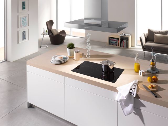 Miele DA 6596 D Puristic Canto AM 36" Stainless Steel Island Range Hoods-2