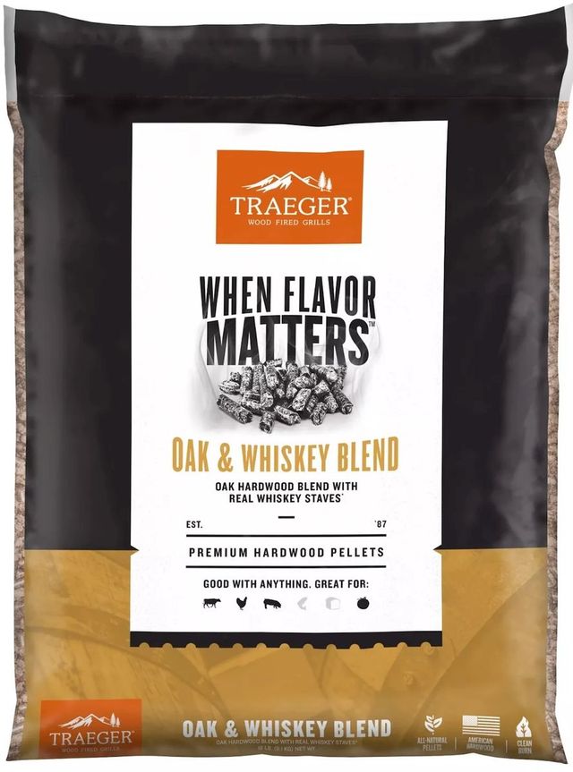 Traeger® Oak and Whiskey Wood Pellets-0