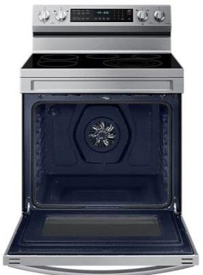 Samsung 30" Fingerprint Resistant Stainless Steel Freestanding Electric Range-1