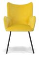 VIG Furniture Modrest Barrett Black/Yellow Dining Chair-1