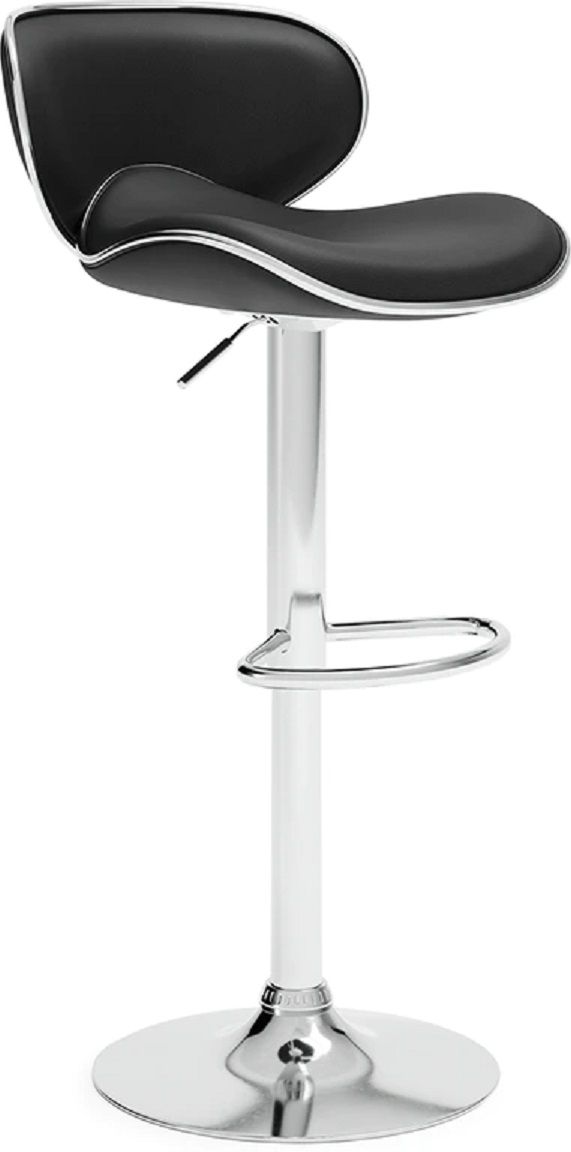 Signature Design by Ashley® Pollzen Black 43" Bar Stool-0