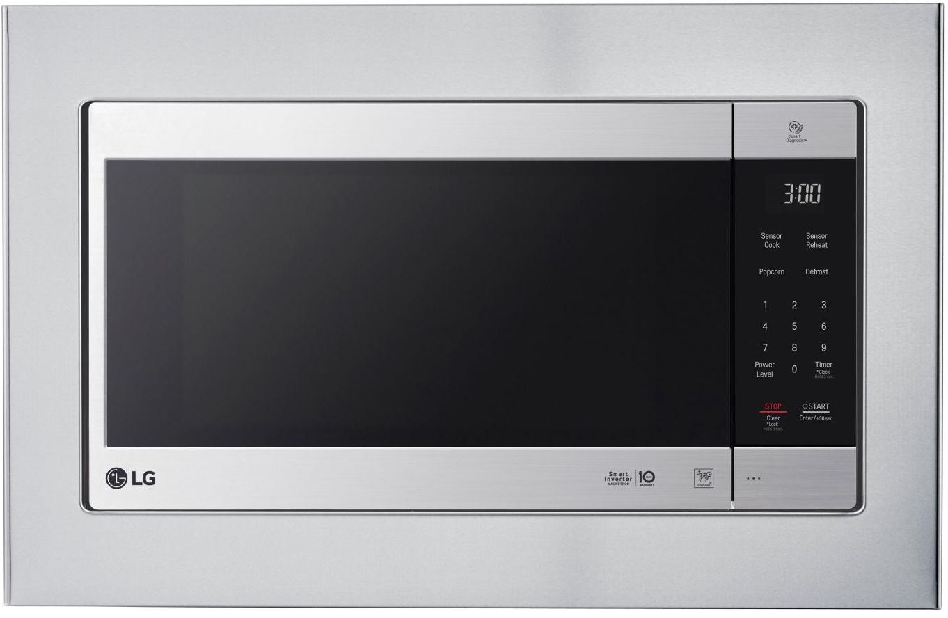 LG 29.72" Stainless Steel Microwave Trim Kit - Thumbnail 2