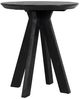 Classic Home Rodrigo Black Round Counter Table-0