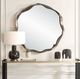 Uttermost® Catch The Wave Bronze Round Mirror-5