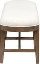 Magnussen Home® Westbourne Dark Umber Bench with Upholstered Seat-2