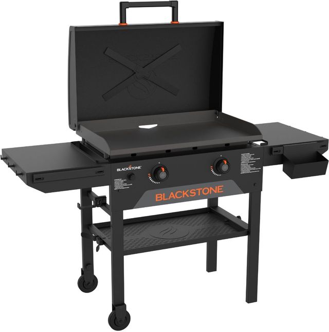Blackstone® 2-Burner Black Freestanding Liquid Propane Grill-0