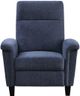 Mazin Furniture Weiser Blue Push Back Reclining Chair-2