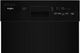 Whirlpool® 18" Black Front Control Built In Dishwasher-1
