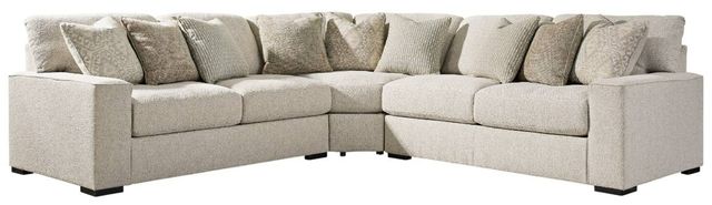 Benchcraft® Ballyton 3-Piece Sand Curved Sectional-0