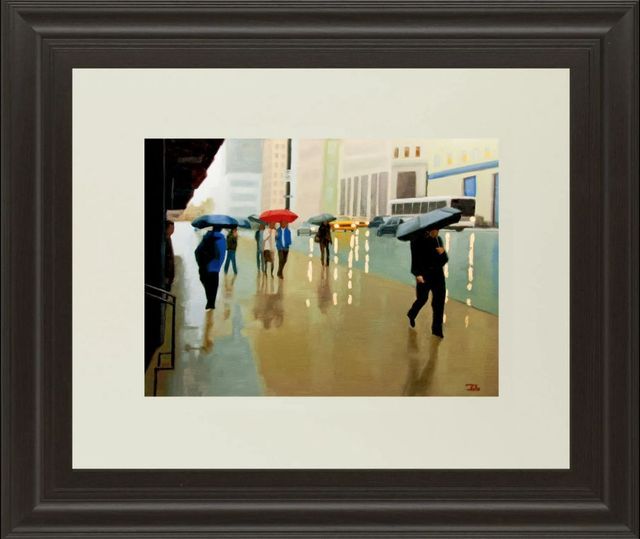 Classy Art New York State of Mind by Tate Hamilton Wall Art-0