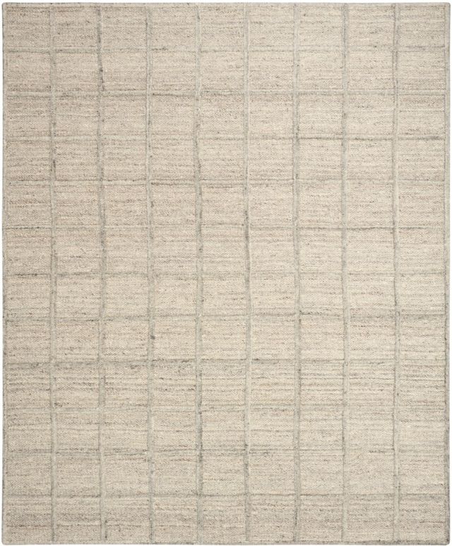 Nourison Home™ Pure Framework Silver 5'x8' Area Rug-0