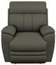 La-Z-Boy® Talladega Charcoal Power Wall Recliner with Headrest and Lumbar-1
