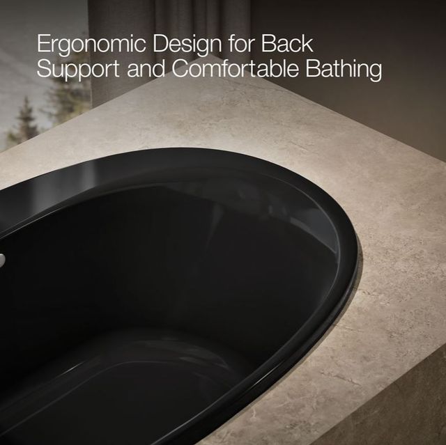 KOHLER® Underscore® Black 59.75" x 35.75" Drop-In/Undermount Bath-4