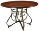 Powell® Hamilton 5-Piece Bronze/Medium Cherry Dining Table Set-3